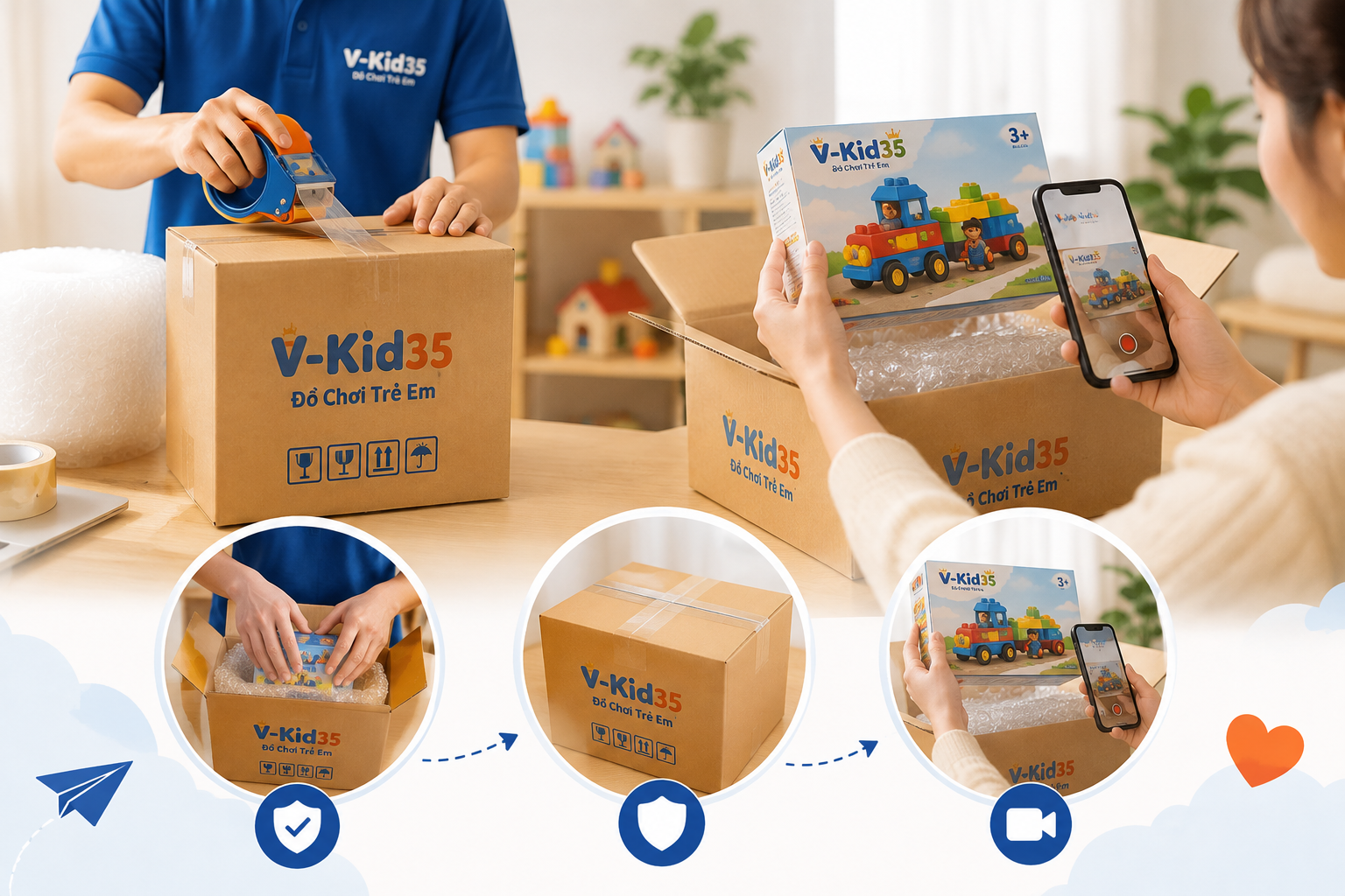 Chính sách đóng gói và kiểm hàng