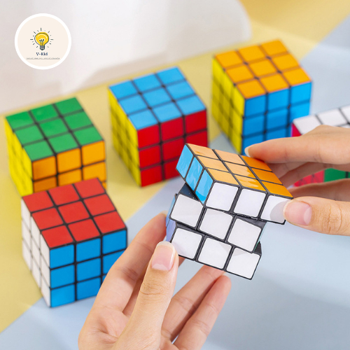 Đồ Chơi Rubik Rèn Luyện Tư Duy 3x3  – Phát Triển Trí Não & Kỹ Năng Logic, Tư Duy Nhanh.