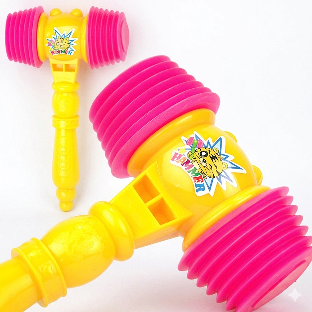 Đồ Chơi Búa Nhựa 2 Đầu Kêu Chút Chít Cho Bé - Vui Nhộn, Thỏa Sức Vui Đùa Bên Gia Đình Và Bạn Bè